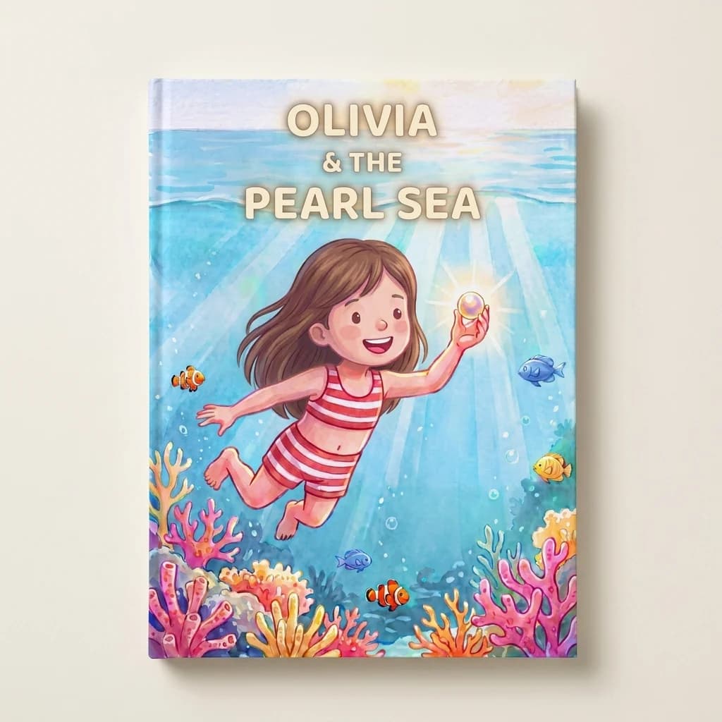 Pearl Sea — personalized hardcover